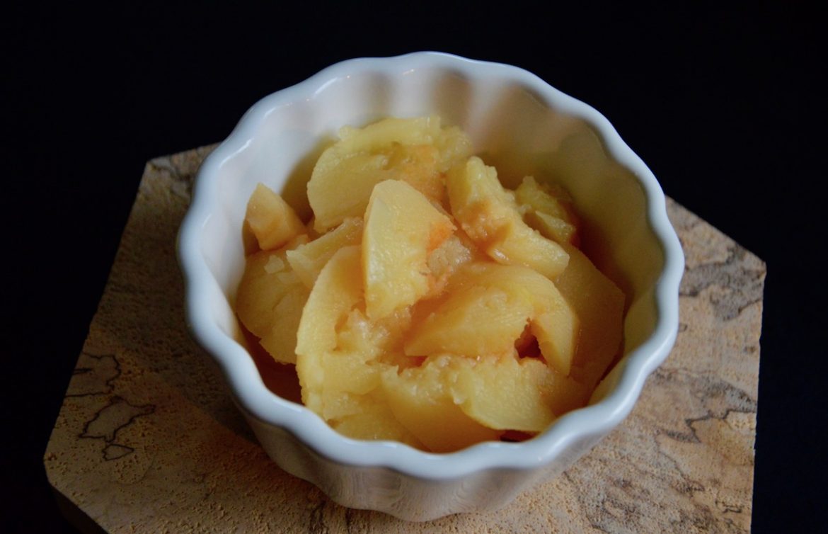 Recette De Compote Pomme Coing Cannelle Pour B B D S Ou Mois