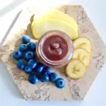 Recette compote pomme banane et myrtilles pour bébé