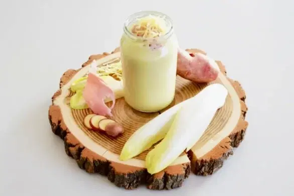 Recette d'endives au jambon avec gruyère pour bébé