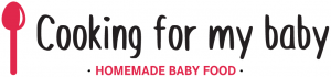 Cooking for my baby - Logo sur fond blanc