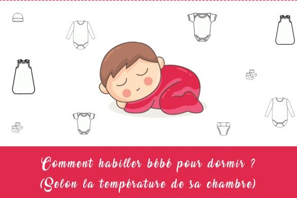 Comment habiller bébé pour dormir (selon la température de sa chambre) ?