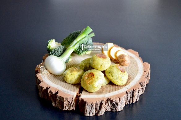Recette de boulettes de légumes pour bébé (brocoli pomme de terre et vache qui rit, dès 12 mois)
