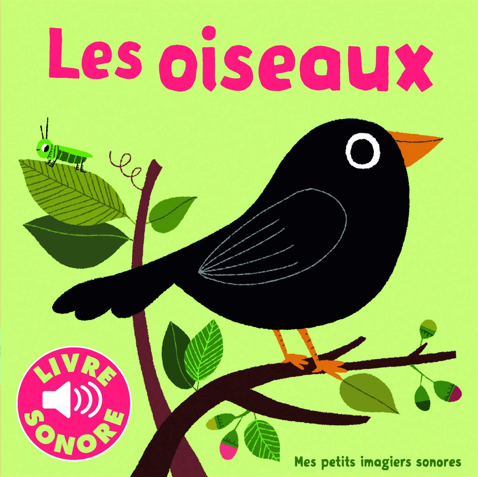 Les livres sonores chez Gallimard jeunesse musique - Les oiseaux - Livre pour enfant