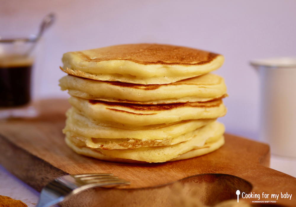 Pancakes moelleux pour bébé et toute la famille : recette facile dès 9 mois