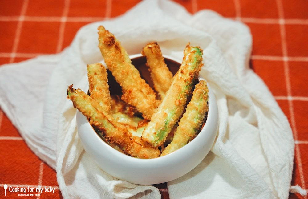 Recette de bâtonnets de courgette au parmesan pour bébé (Dès 10 mois)