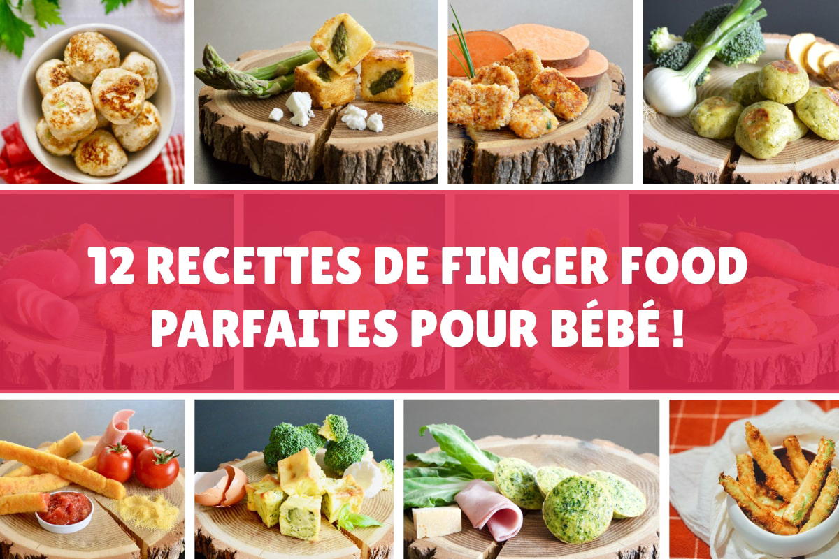 Finger food pour Bébé : 12 recettes faciles et fun !