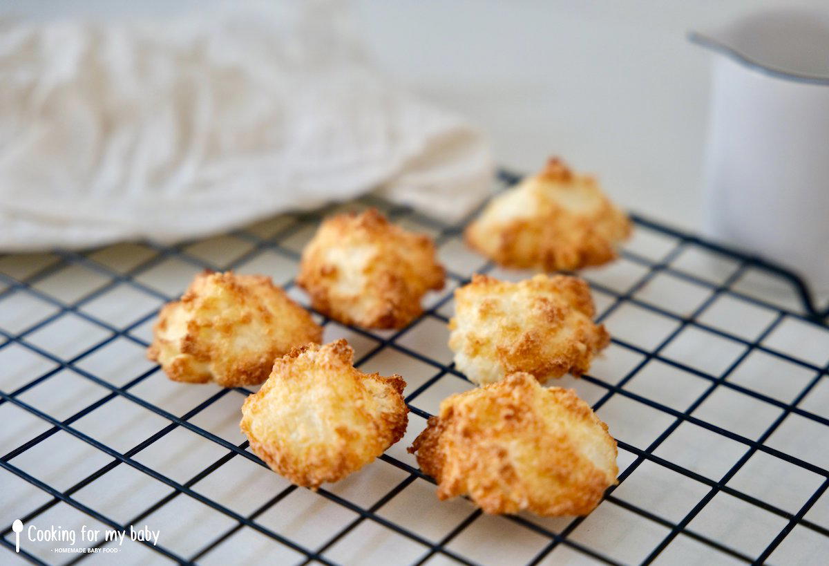 Recette de rochers coco pour bébé et toute la famille (Dès 11 mois)